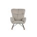 Sillón mecedora decorativa BACO Sillón mecedora decorativa BACO Beige