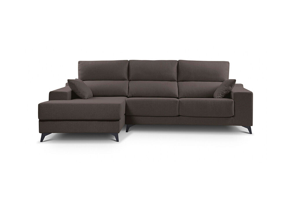 Chaise longue NOELIA 3 plazas Marrón