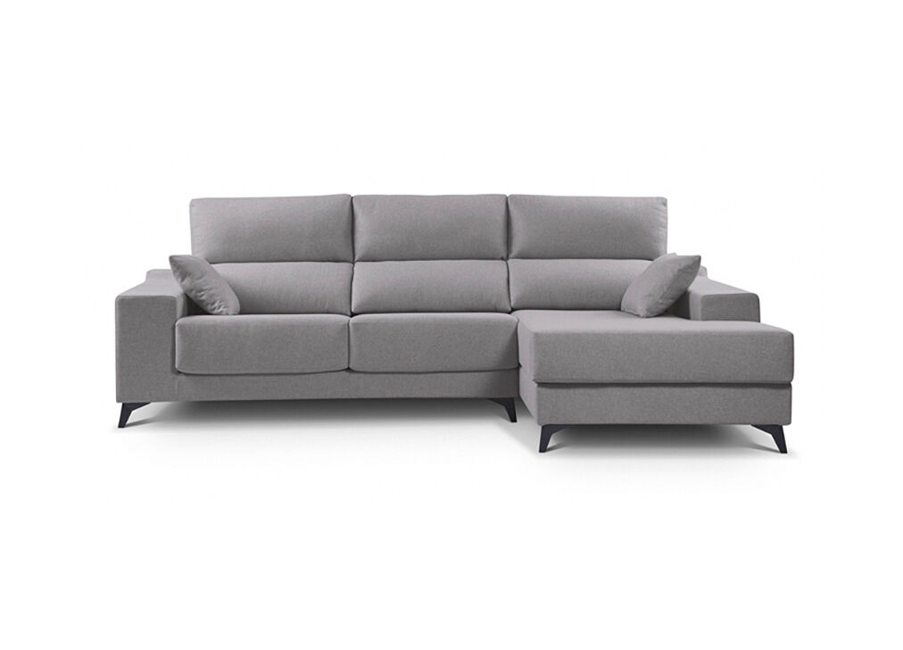 Chaise longue NOELIA 3 plazas Gris Claro