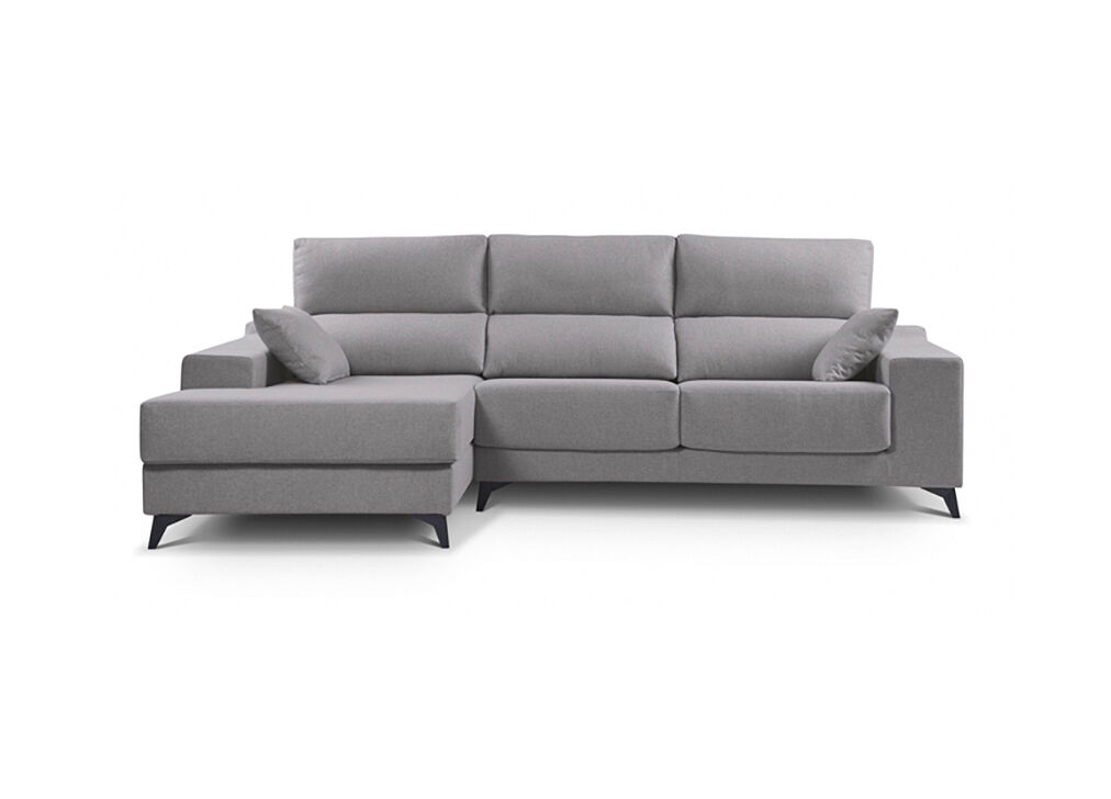 Chaise longue NOELIA 3 plazas Gris Claro