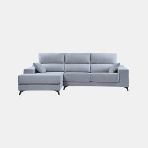 Chaise longue 4 lugares NOELIA XL cor azul claro esquerda
