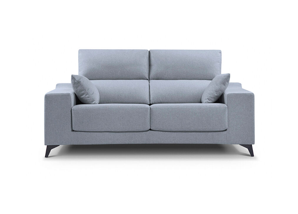 Sofá noelia 2 plazas color azul claro