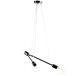 Lámpara de techo BOOMERANG Lámpara de techo BOOMERANG Negro