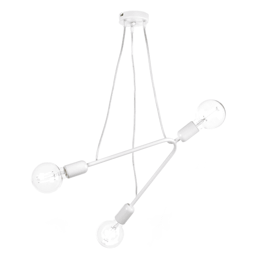 Candeeiro de teto BOOMERANG branco