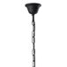 Lámpara de techo CANDELA 5 luces 6w 105x55x55cm negro Lámpara de techo CANDELA 5 luces 6w 105x55x55cm negro Negro