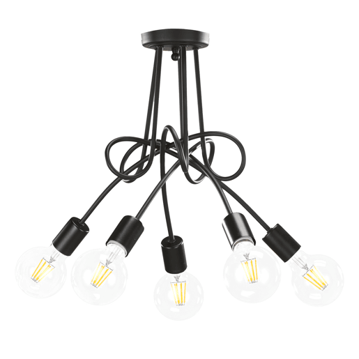 Candeeiro de teto WIRE cor preto