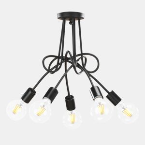 Candeeiro de teto WIRE cor preto