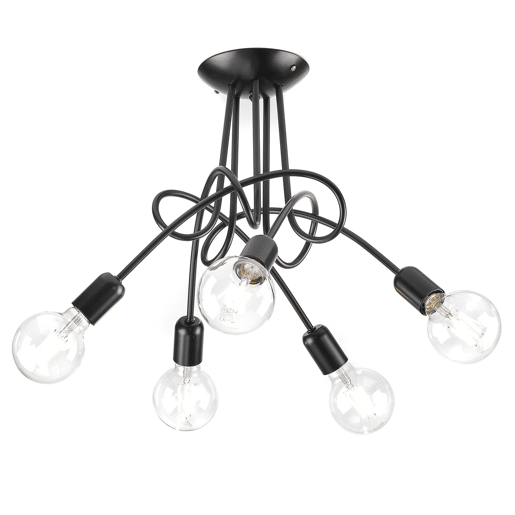 Candeeiro de teto WIRE cor preto