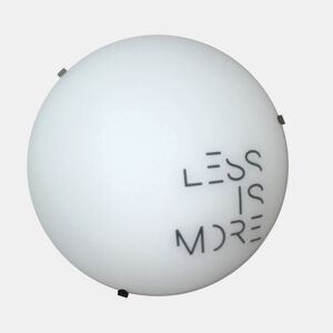 Plafon LESS IS MORE 1 luz 22w 25x25x10cm branco