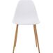 Silla de cocina TAHO fija Silla de cocina TAHO fija Blanco