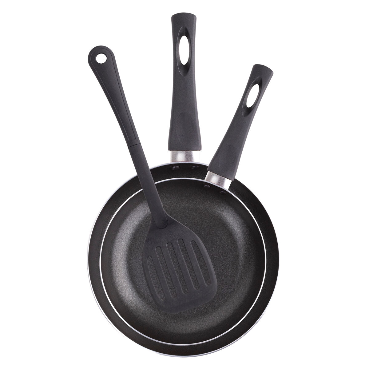 Set sartenes con RASERA marca RENBERG 3 piezas