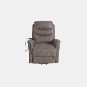 Cadeirão corL relax elétrico LIFT UP e massagem castanho