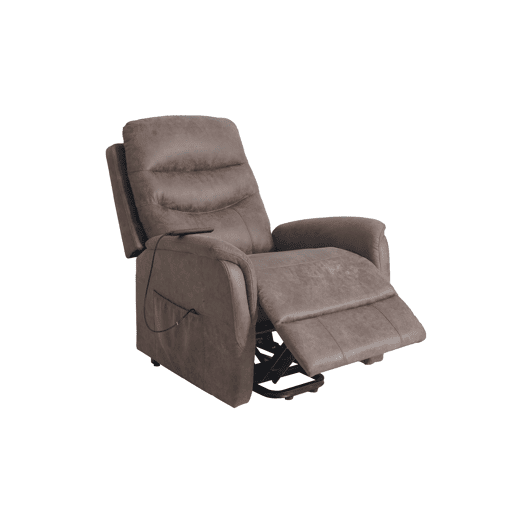 Cadeirão corL relax elétrico LIFT UP e massagem castanho