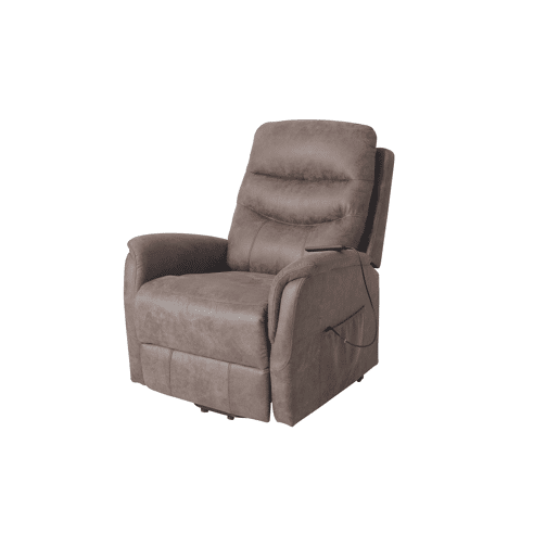 Cadeirão corL relax elétrico LIFT UP e massagem castanho