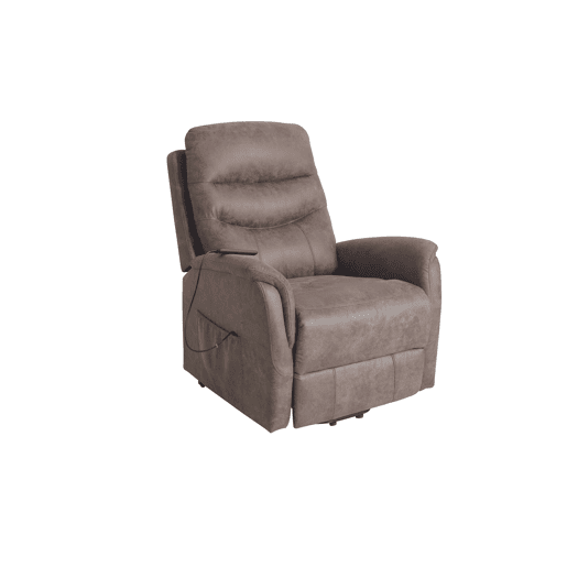 Cadeirão corL relax elétrico LIFT UP e massagem castanho