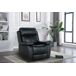 Sillón relax manual THEA piel negro Sillón relax manual THEA piel negro Negro