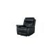 Sillón relax manual THEA piel negro Sillón relax manual THEA piel negro Negro