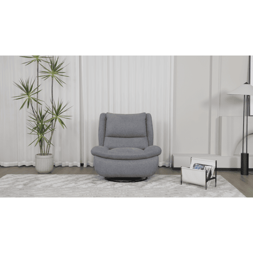 Cadeirão Relax Manual AJAX cinza escuro