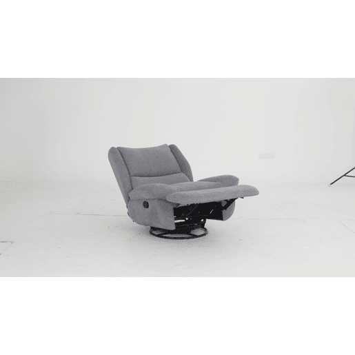 Cadeirão Relax Manual AJAX cinza escuro