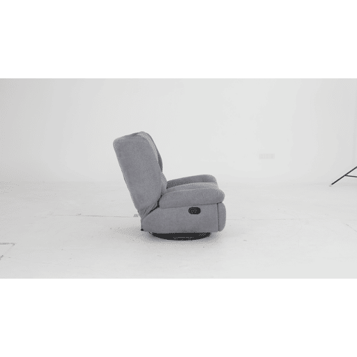 Cadeirão Relax Manual AJAX cinza escuro