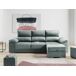 Chaise longue 3 plazas derecha color gris EIRA Chaise longue 3 plazas derecha color gris EIRA Gris