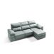 Chaise longue 3 plazas derecha color gris EIRA Chaise longue 3 plazas derecha color gris EIRA Gris