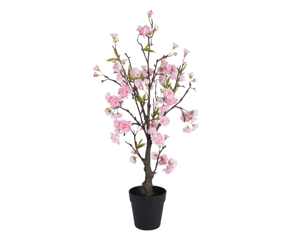 Planta artificial cerezo rosa marca everlands flowers and plants