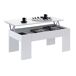 Mesa de centro elevable MARTIN Mesa de centro elevable MARTIN Blanco