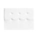 Cabecero MIRO de tela 160x117cm Cabecero MIRO de tela 160x117cm Blanco
