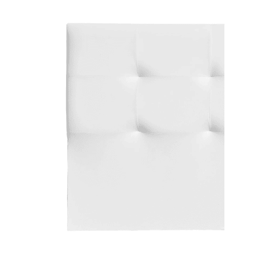 Cabeceira MIRO tecido branco 160x117x6cm