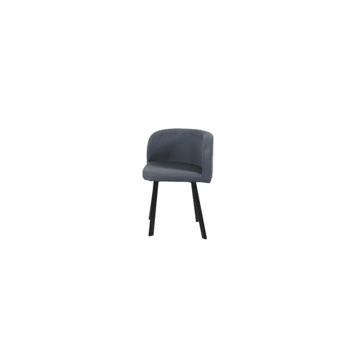 Conjunto de sala 1 mesa e 4 cadeiras LILIAN preto e azul Conjunto de sala 1 mesa e 4 cadeiras LILIAN preto e azul