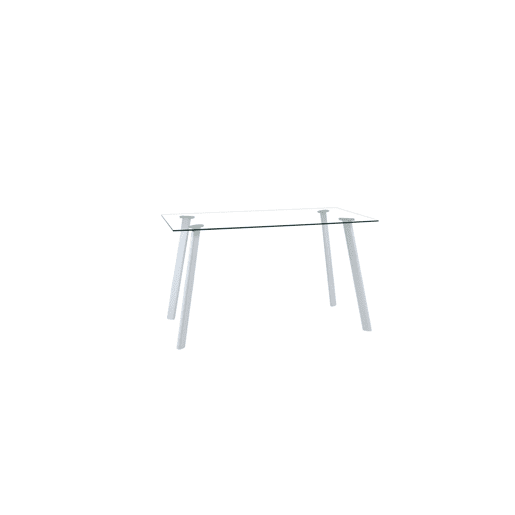 Conjunto de sala AMINA 1 mesa e 4 cadeiras bege Conjunto de sala AMINA 1 mesa e 4 cadeiras bege