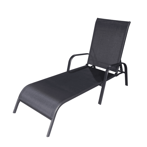 Espreguiçadeira de jardim LAGOS 2 cor antracite