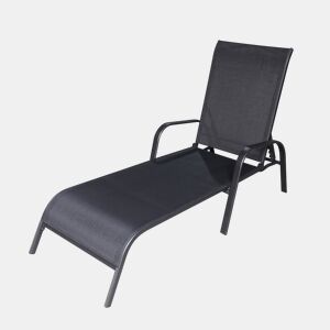 Espreguiçadeira de jardim LAGOS 2 cor antracite