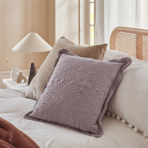 Almofada ATENAS 60x60cm cor cinza