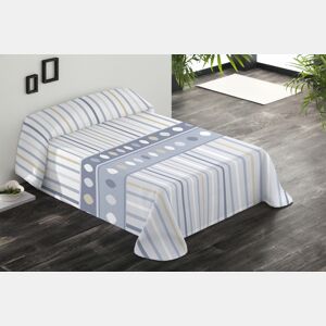 Colcha SAN MARINO cama 135cm cor azul