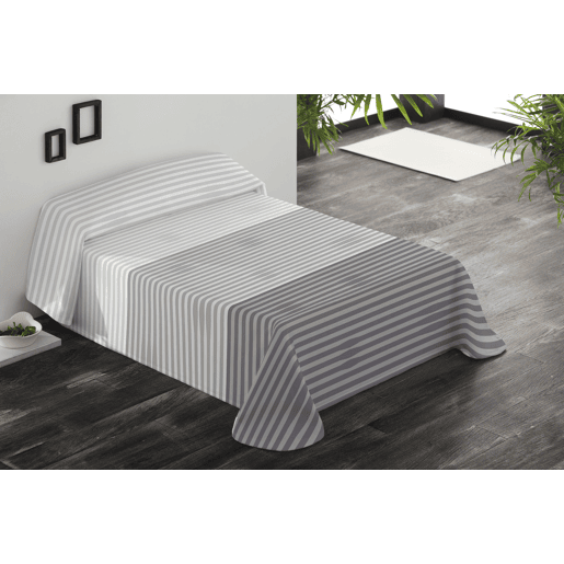 Colcha CATANIA cama 135cm cor cinza