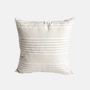 Almofada STYLE RAYAS 45x45cm cor bege