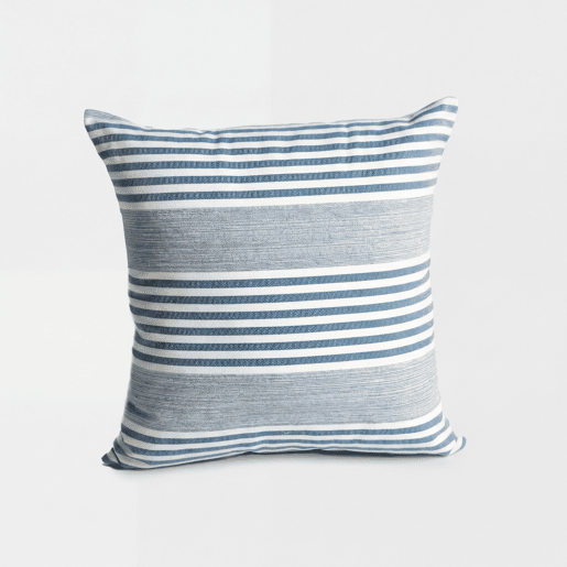 Almofada STYLE RAYAS 45x45cm cor azul