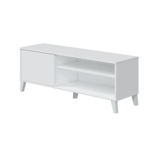 Móvel de TV ARIEL 135cm branco mate Móvel de TV ARIEL 135cm branco mate