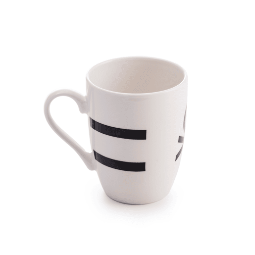 Set mugs BLACK&WHITE 4 peças marca BENETTON