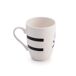 Set mug BLACK&WHITE 4 piezas marca BENETTON Set mug BLACK&WHITE 4 piezas marca BENETTON Blanco