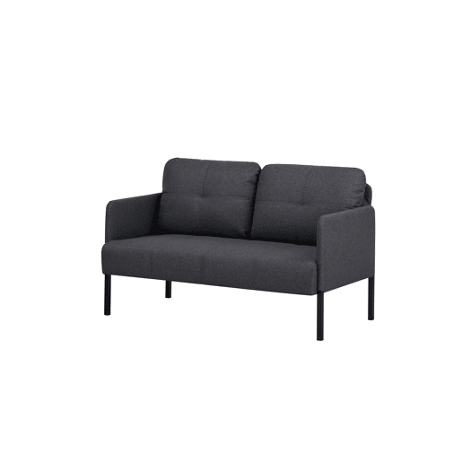 Sofá 2 lugares POP cinza escuro