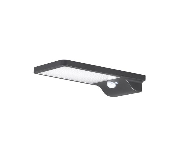 Aplique solar lalin negro marca arteconfort