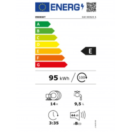 Máquina lavar loiça encastrar INDESIT D2I HD524 A 14 conjuntos