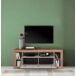 Mueble TV RIMINI 1 puerta roble y visón Mueble TV RIMINI 1 puerta roble y visón Roble