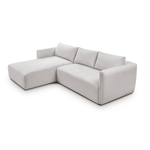 Chaise longue BLOC esquerda 4 lugares bege