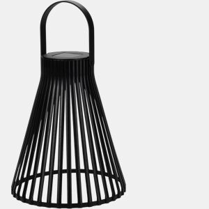 Lanterna decorativa SOLAR PRETA marca KOOPMAN