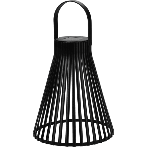 Lanterna decorativa SOLAR PRETA marca KOOPMAN
