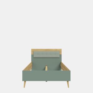 Cama LYON 120cm de cor carvalho